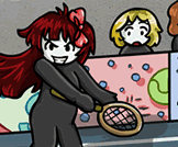 Stick Figure Badminton 3